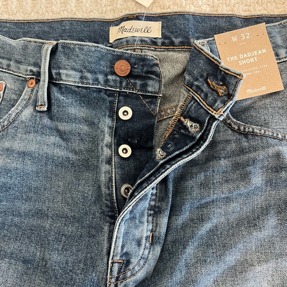 NWT Madewell The Dadjean Shorts - Picture 4 of 4